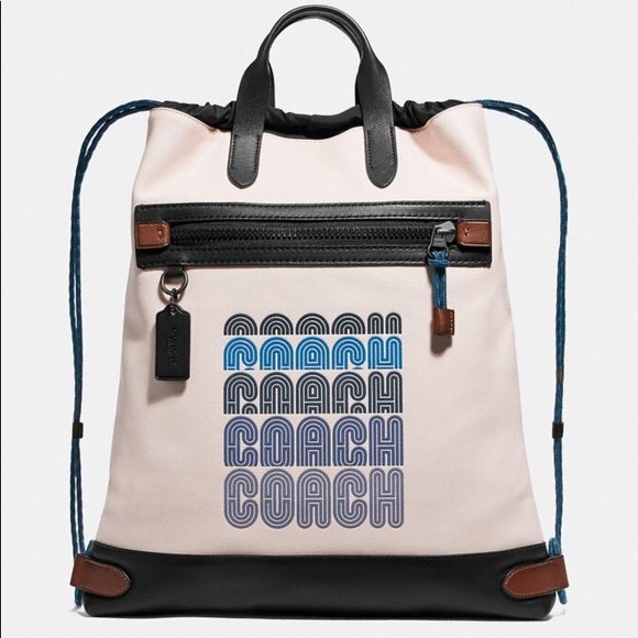 Academy Drawstring Backpack /Coloblock
